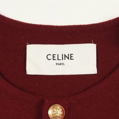 Celine Collarless Jacket Cashmere — view 3