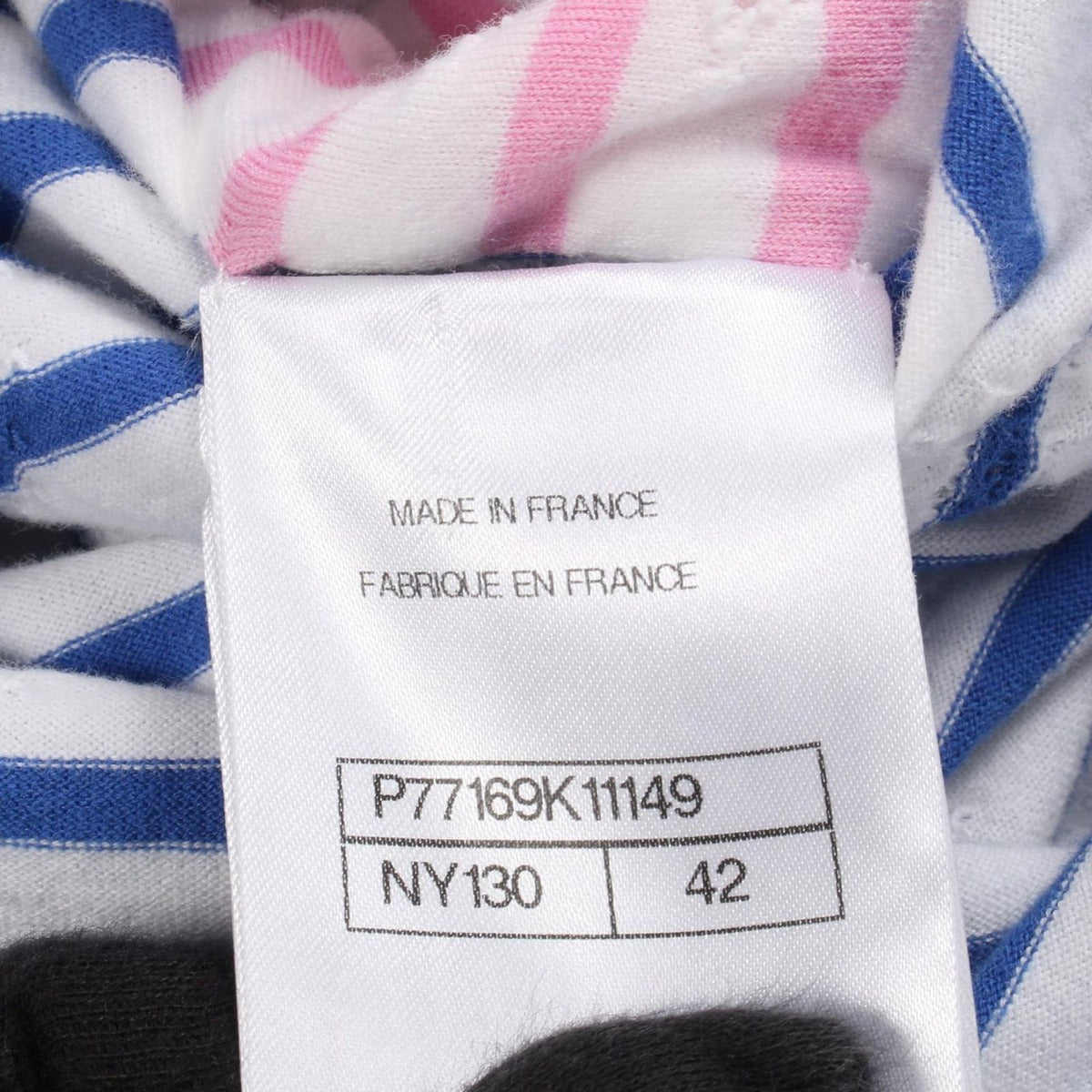 Chanel Short Sleeve T-Shirt CC Logo Cotton Top — view 5