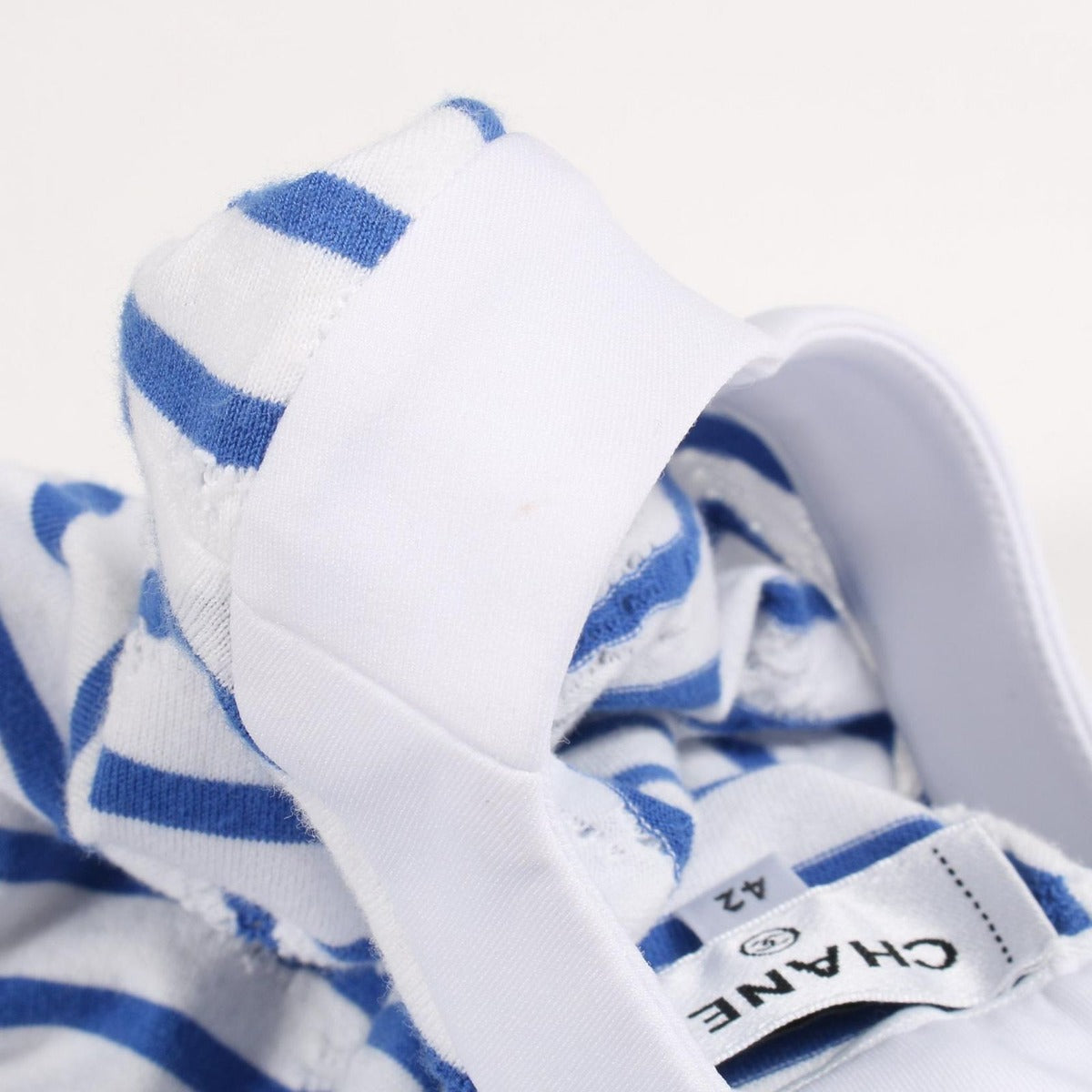Chanel Short Sleeve T-Shirt CC Logo Cotton Top — view 6