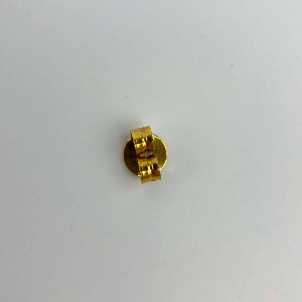 Celine Logo Triomphe Earrings Gold Vintage — view 11