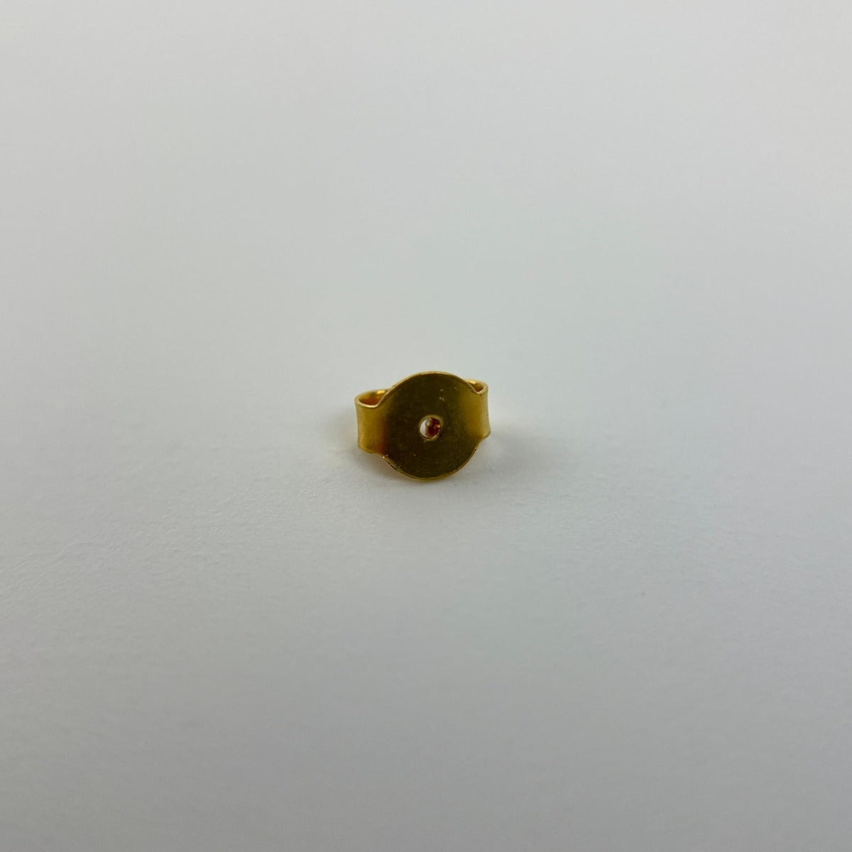 Celine Logo Triomphe Earrings Gold Vintage — view 10