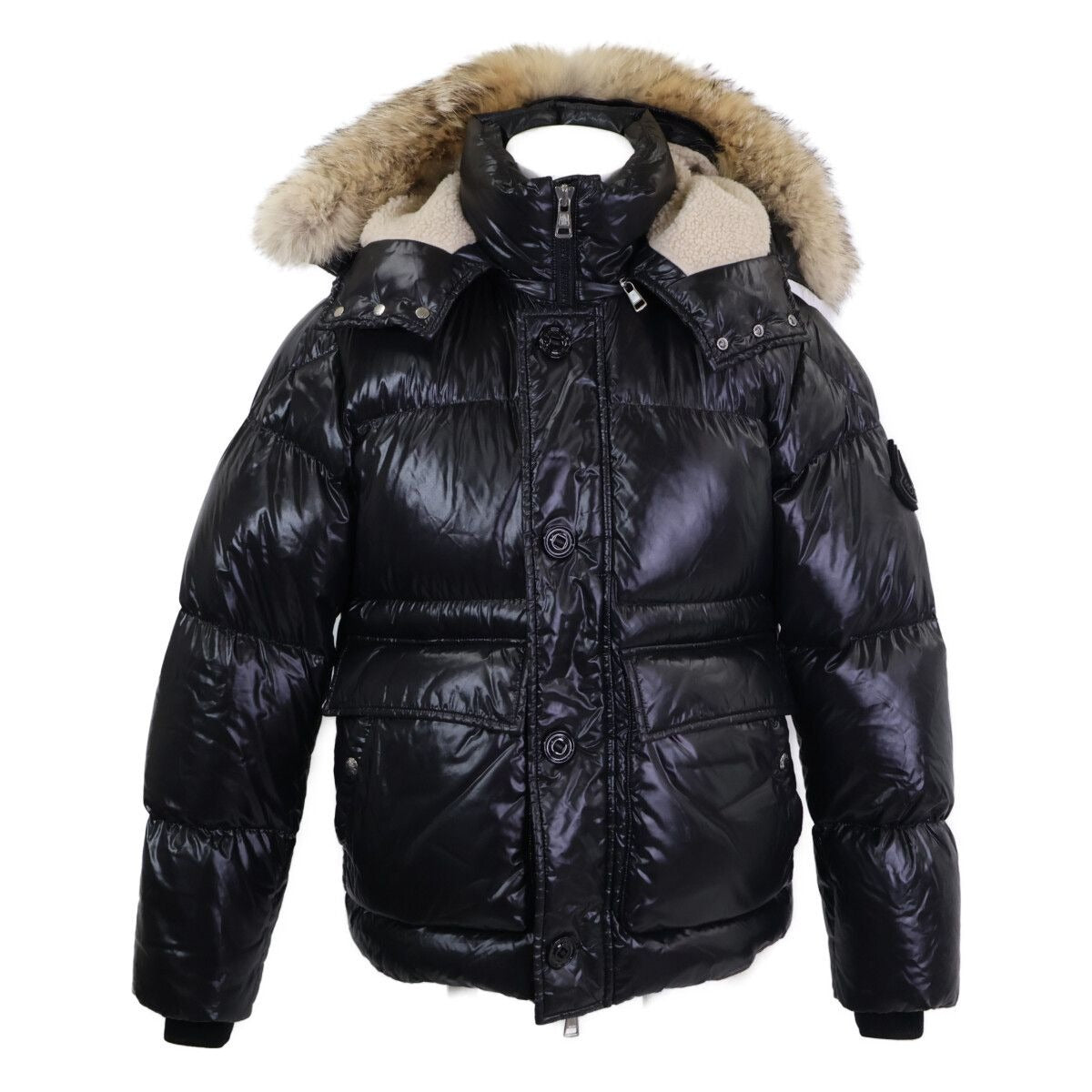 Moncler Black Armoricano Down Jacket 1