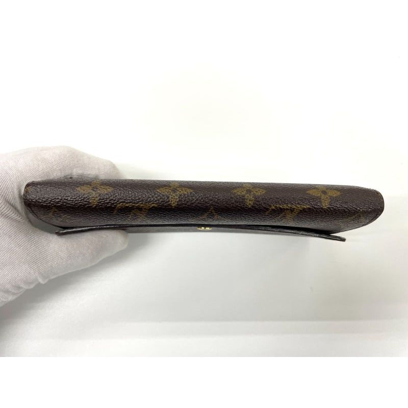 Louis Vuitton Monogram Portefeuille Sarah Long Wallet Leopard Brown — view 4