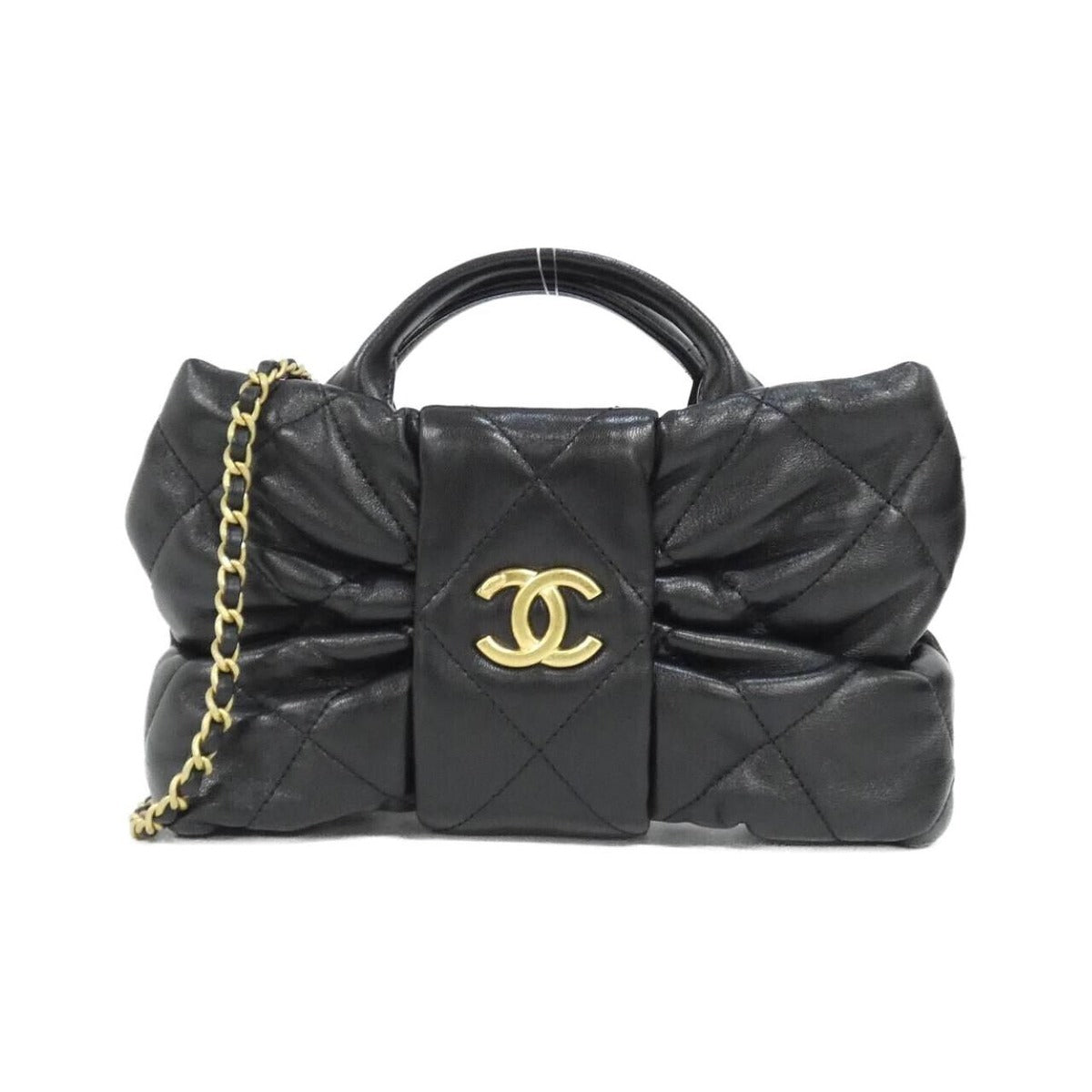 Chanel Bag Black Gold