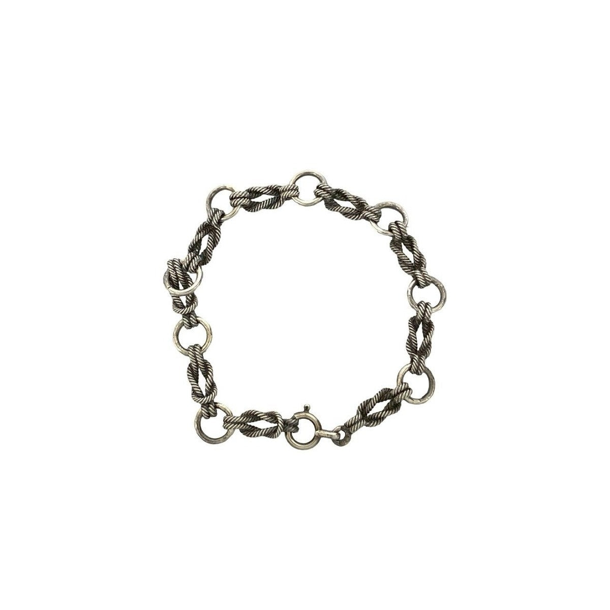 Hermes O-dienne Chain Bracelet Bangle — view 4