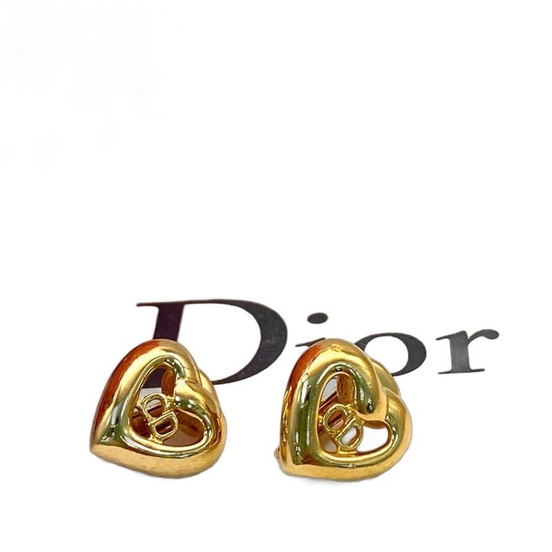 Dior Earrings Gold Formal