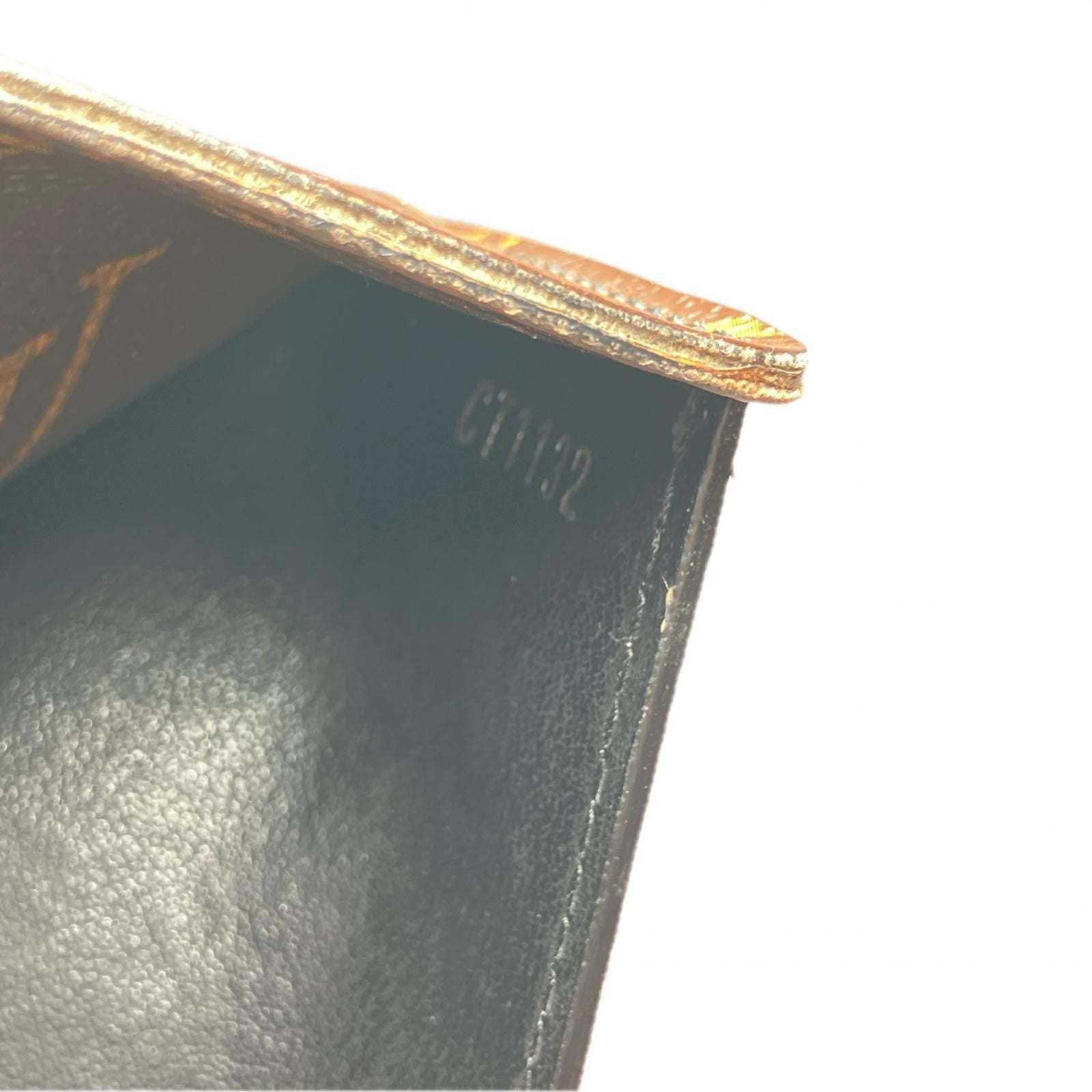 Louis Vuitton Men's Bifold Wallet Monogram Macassar Portefeuille Gaspar