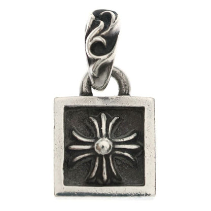 Chrome Hearts Framed CH Plus Charm Pendant Top Silver