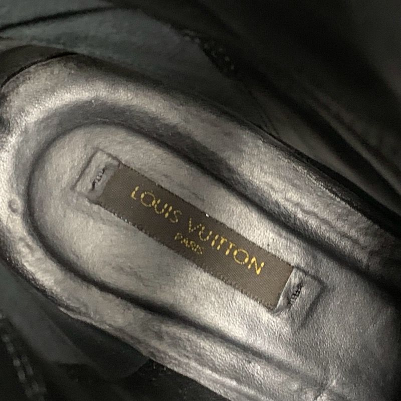 Louis Vuitton Boots Short Boots Shoes Halako Brown Ankle Boots Leopard Belt