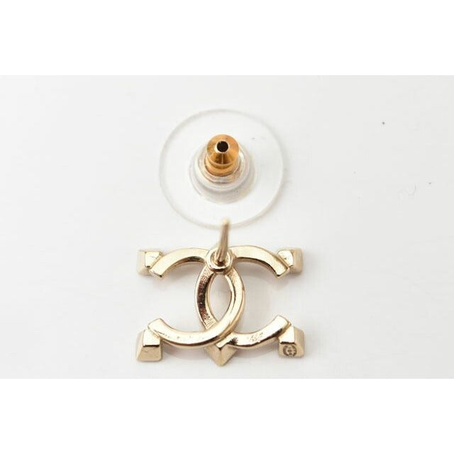 Chanel Accessories Earrings CC Rhinestone — view 4