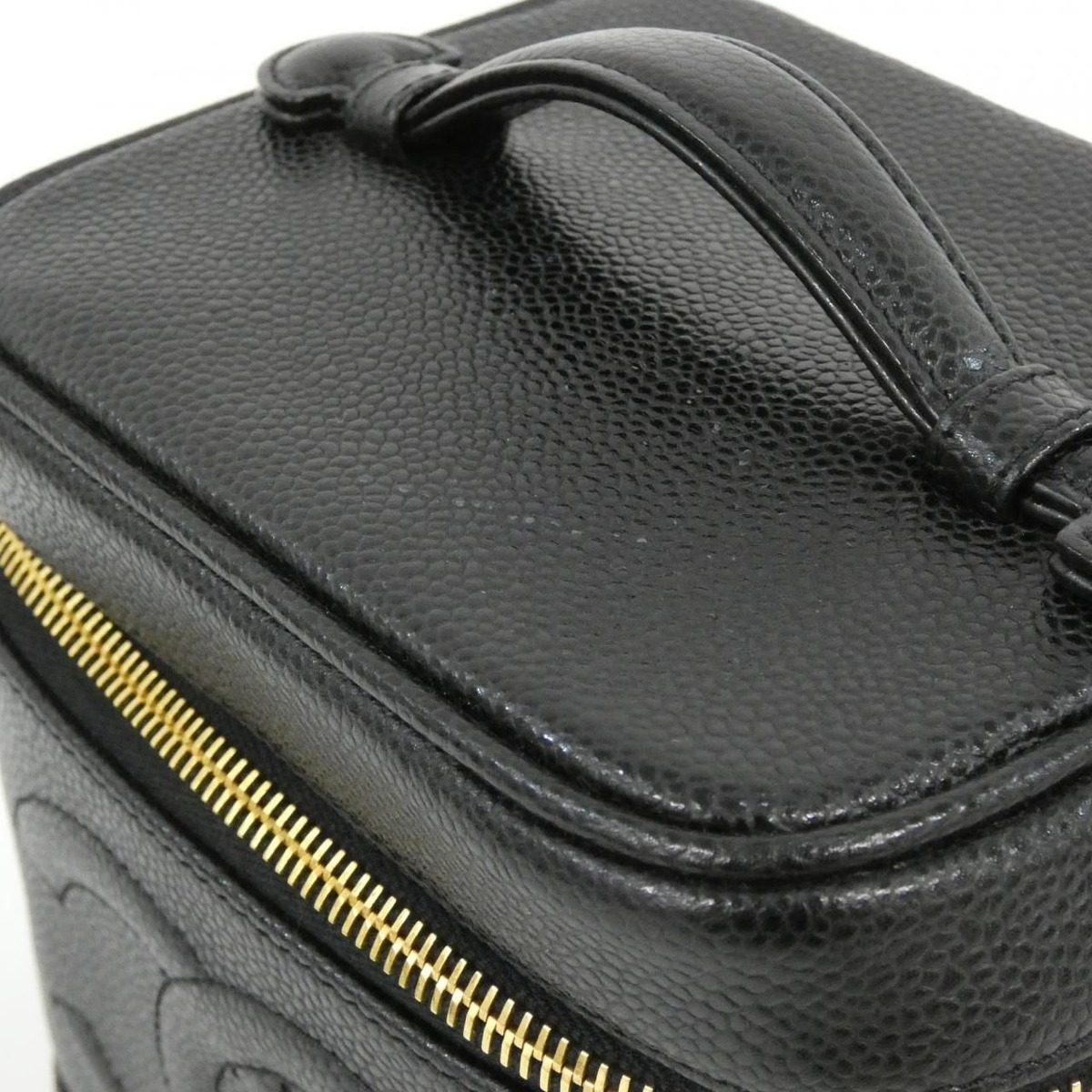 Chanel Vintage Bag Handbag Black — view 5