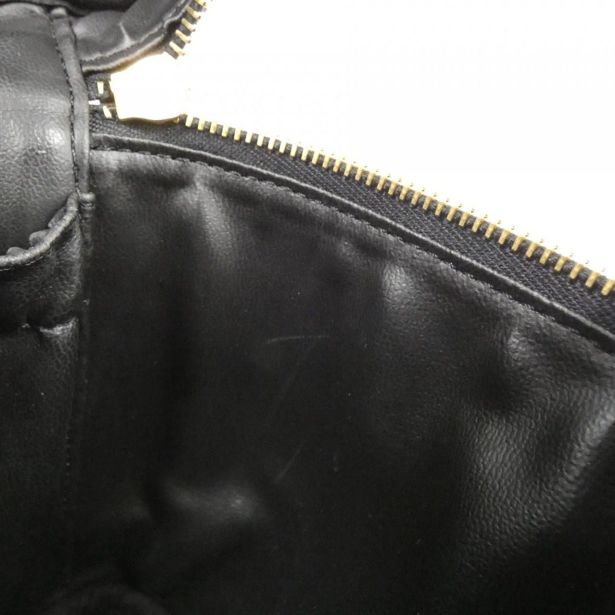Chanel Vintage Bag Handbag Black — view 8