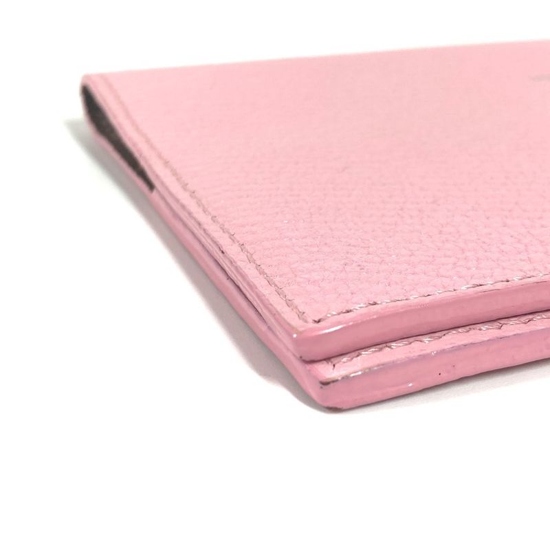 Tiffany & Co Tiffany & Co Passport Case Logo Leather Pink