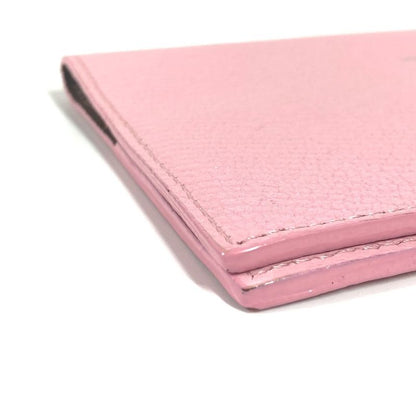 Tiffany & Co Tiffany & Co Passport Case Logo Leather Pink