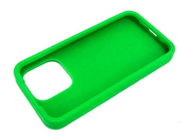 Bottega Veneta Intrecciato Rubber Iphone 15pro Phone Case In Green Bp5531