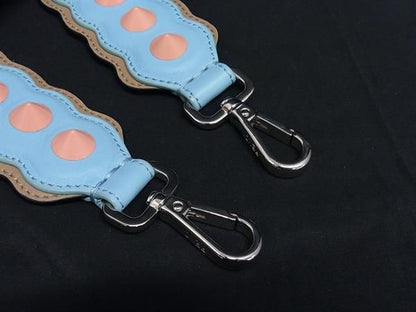 Fendi Strap You Leather Shoulder Strap For Bag Shoulder Blue And Multicolored