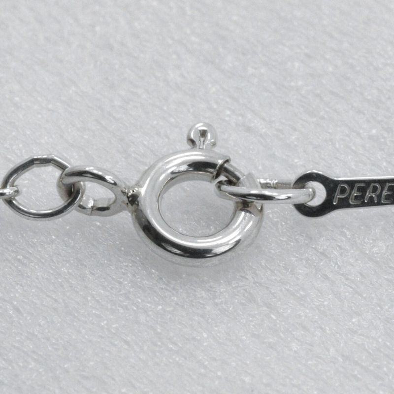 Tiffany & Co Open Heart Elsa Peretti 925 Silver Ladies 6.2g Necklace