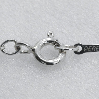 Tiffany & Co Open Heart Elsa Peretti 925 Silver Ladies 6.2g Necklace