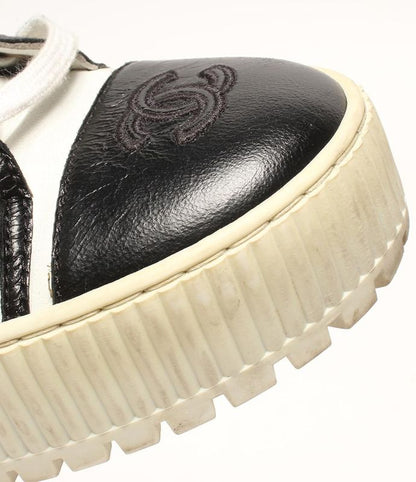 Chanel High Cut Sneakers G38091 Women's Size 37 (L) Chanel