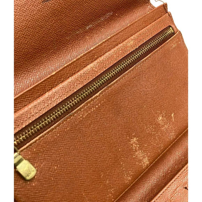 Louis Vuitton Wallet Trifold Passport Case Pochette Monogram — view 10