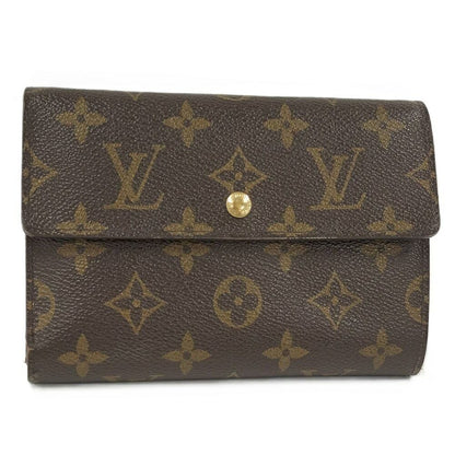 Louis Vuitton Pochette Passpole Trifold Wallet with Passcase Monogram