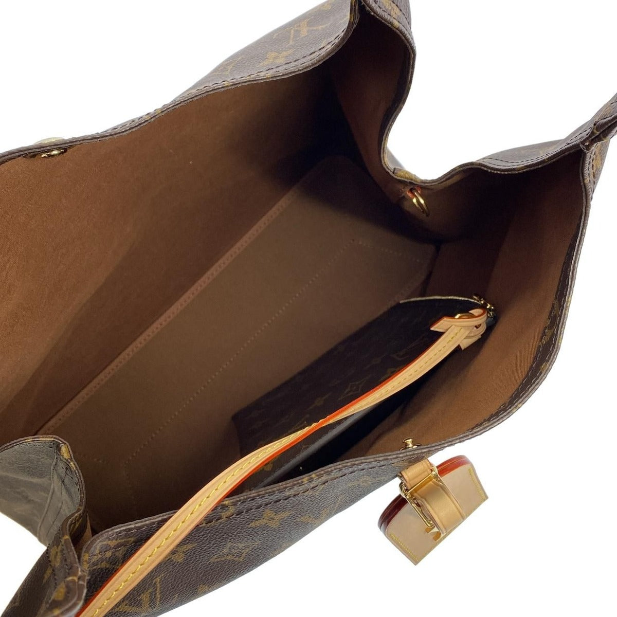 Louis Vuitton Monogram Atlantis GM Bag Brown Marron — view 6