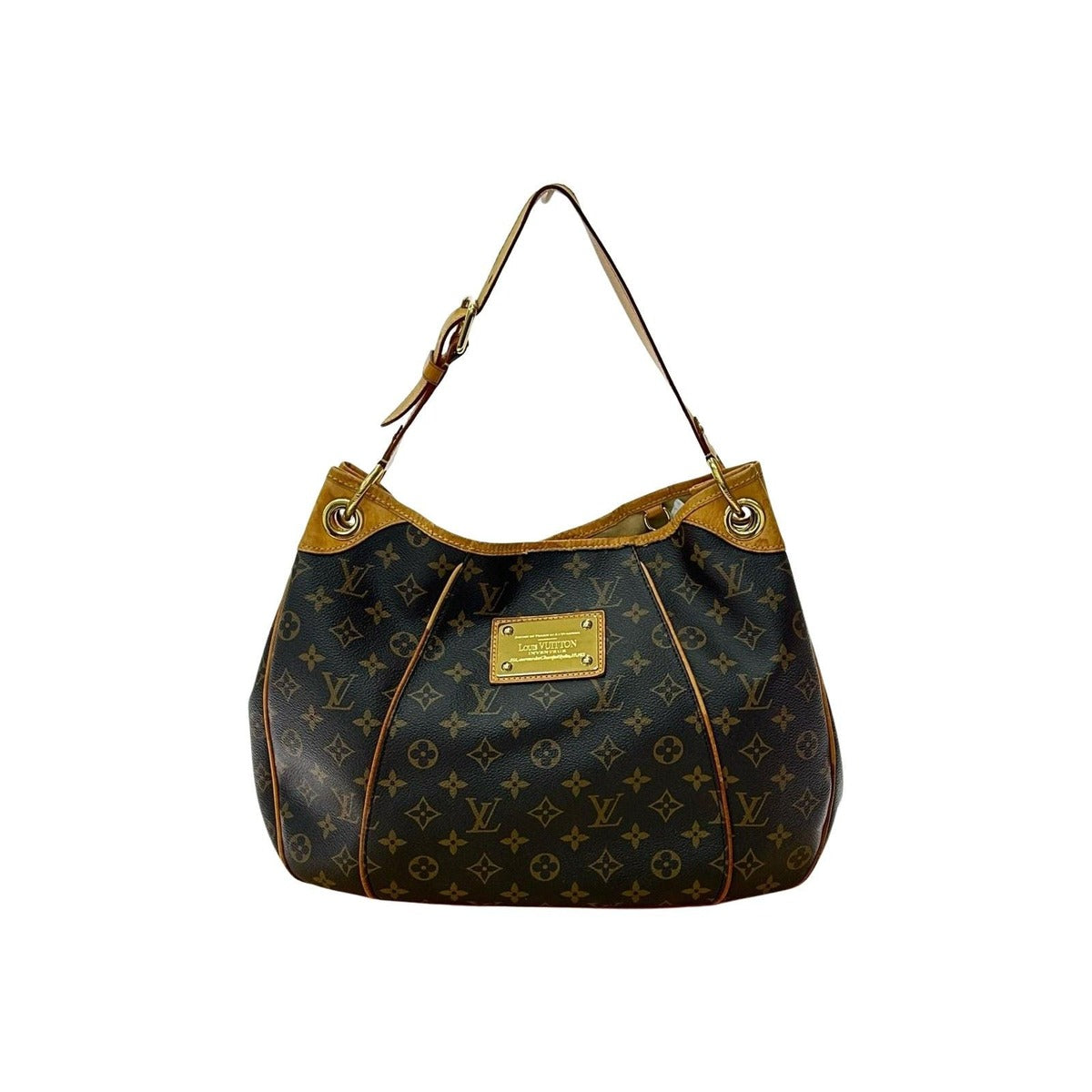 Louis Vuitton Monogram Galleria PM Tote Bag Brown