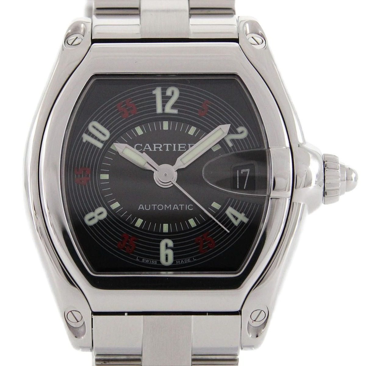 Cartier Roadster LM SS Automatic Winding Watch