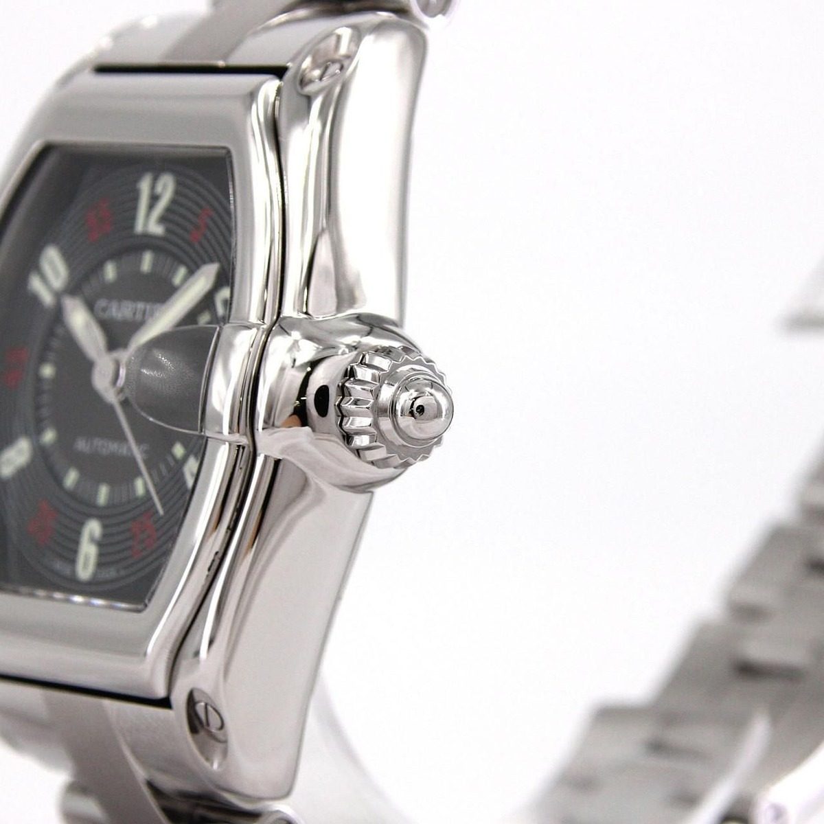 Cartier Roadster LM SS Automatic Winding Watch — view 4