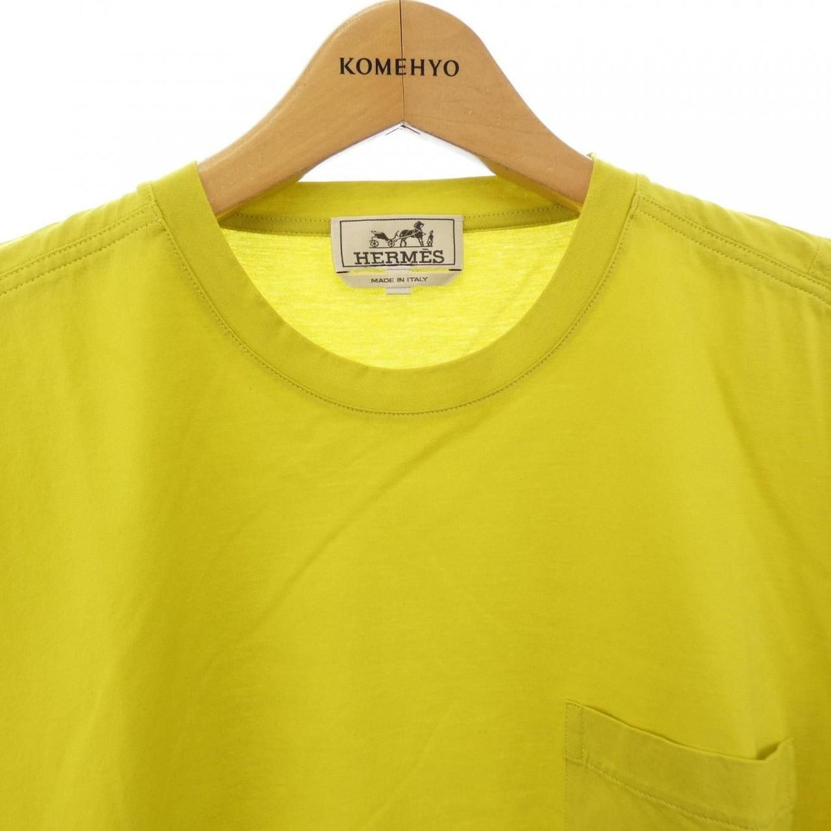 Hermes T-Shirt Yellow L — view 5