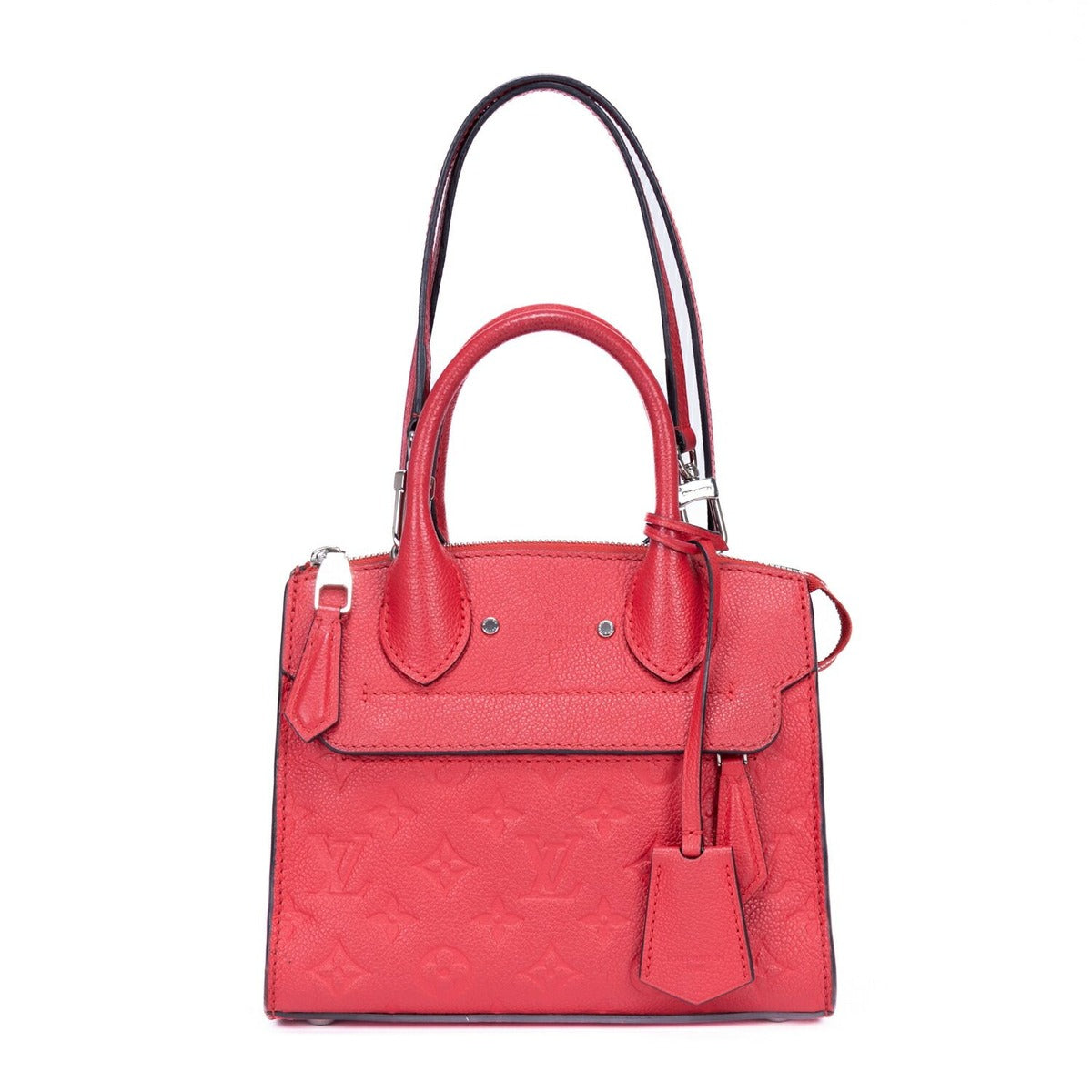 Louis Vuitton Pont Neuf Tote Red Monogram