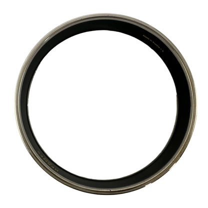 Hermes Enamel Black Bangle Silver Bracelet — view 2