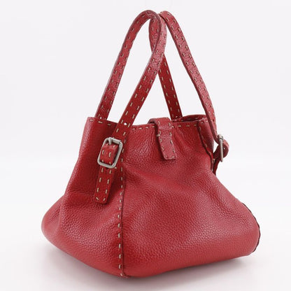Fendi Selleria Leather Red Women's Handbag
