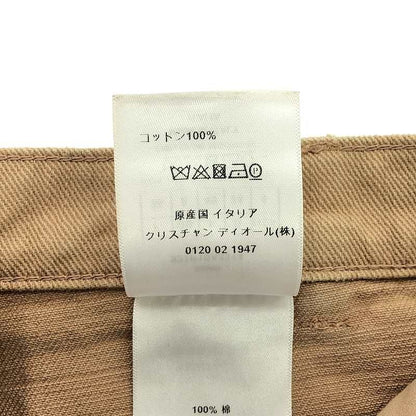 Christian DIOR - Bee Embroidered Denim Pants Denim Pants - 36 - Pink Beige -