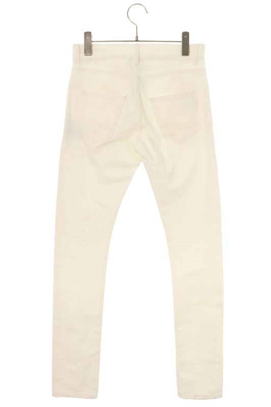 Saint Laurent Paris 551344 Yr888 Damaged Skinny Denim Pants Men's 25