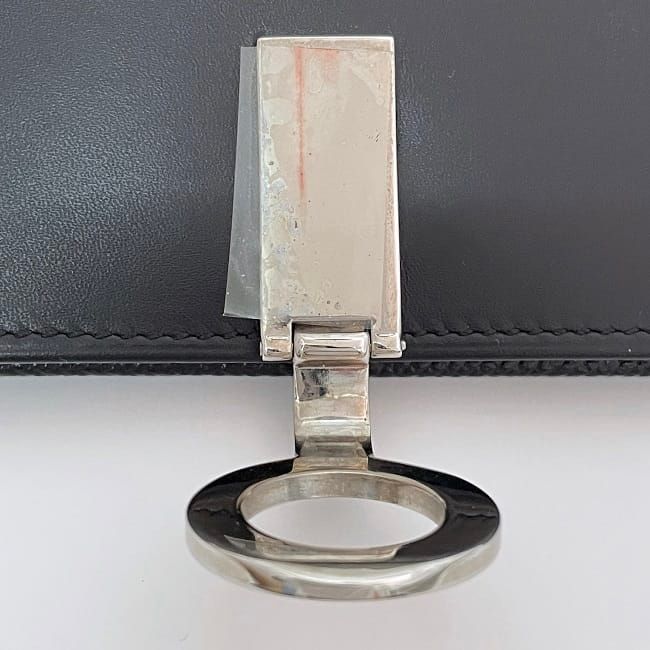 Bulgari Bifold Long Wallet Black Bvlgari Bulgari Excellent Condition Billfold