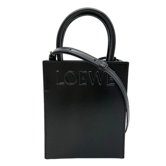 Loewe Standard A5 Tote Bag 2WAY A933s30x01 Black