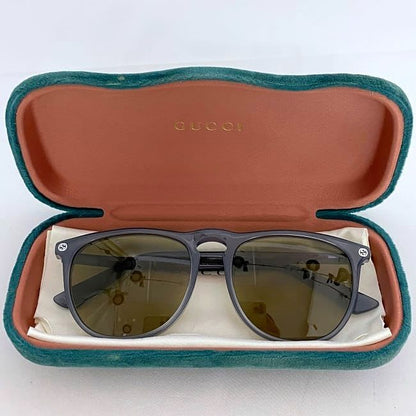 Gucci Sunglasses in Gray Brown Gg0120
