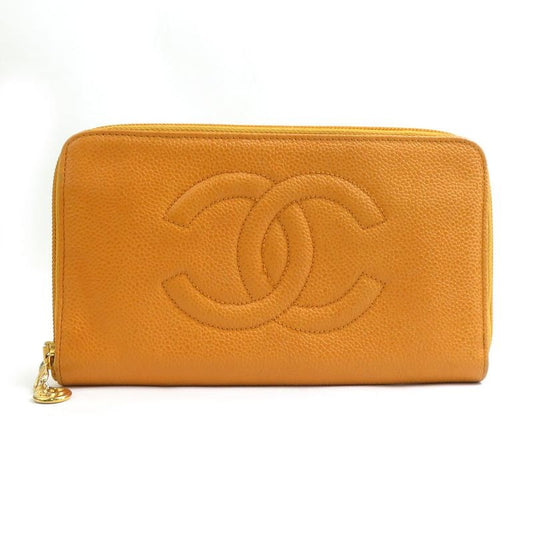 Chanel Round Zipper Long Wallet