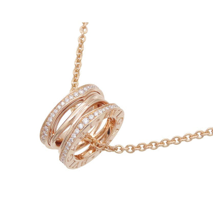 Bvlgari B.zero1 B-zero Necklace Pink Gold 18K Diamond One Legend