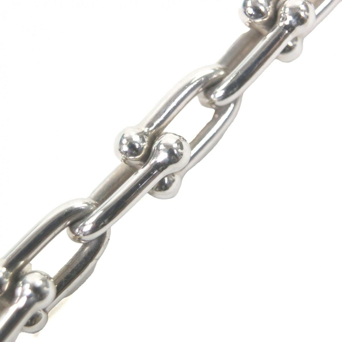 Tiffany & Co Small Link 24 Pieces Bracelet Silver Box with Case Weight — view 4