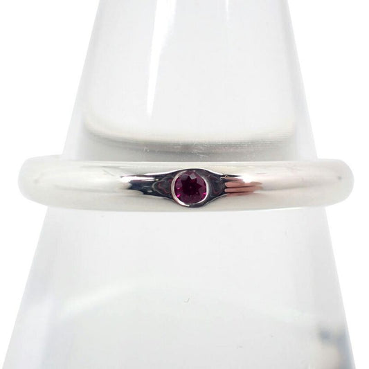 Tiffany & Co 925 Ruby Stacking Band Ring No.10