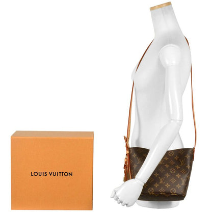 Louis Vuitton ALL IN BB Shoulder Bag Monogram Canvas M12925 Brown Goldhardware