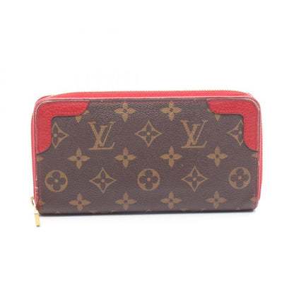 Louis Vuitton Round Long Wallet Zippy Retiro Sleeves Leather