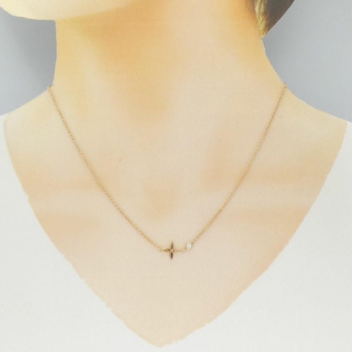 Louis Vuitton Pendentif Monogram Idylle Necklace — view 6