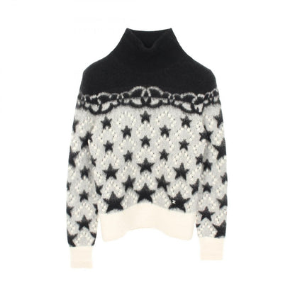 Chanel Knit CC Logo Cashmere Silk