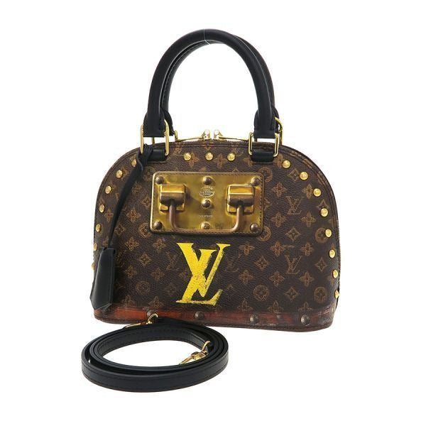 Louis Vuitton Alma Transformed Canvas Brown