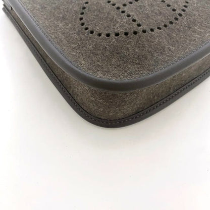 Hermes Shoulder Bag Evelyn TPM F21149 Gray