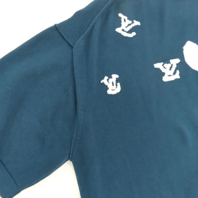 Louis Vuitton Jazz Trumpet - Signature - Crew Neck 1aa4s Blue - Series