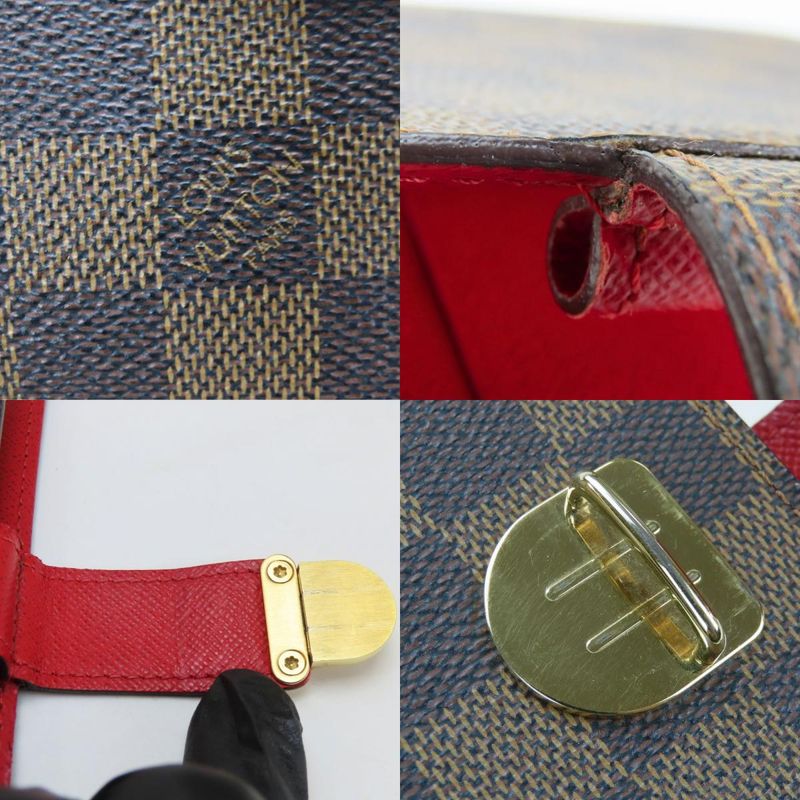 Louis Vuitton Notebook Cabas - Agenda Koala PM R21011 Damier Ebène Brown System